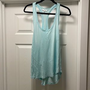 Talula teal racer back tank- medium